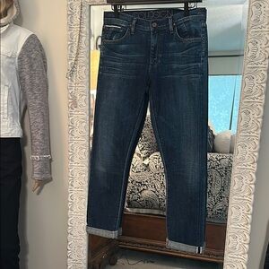 Goldsign Jenny Mid-Rise Straight Leg Jeans